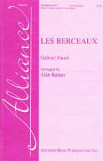 Les Berceaux SSA choral sheet music cover